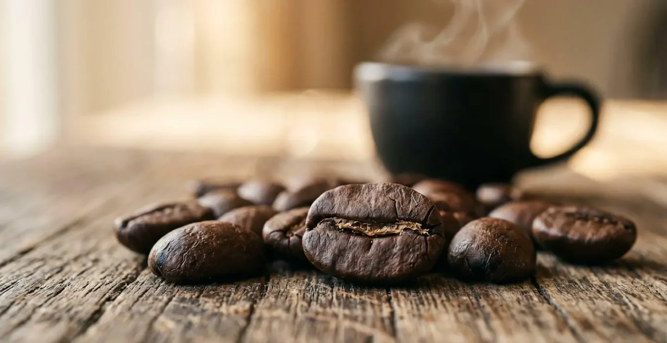 Premium coffee brewing process showing artisanal preparation and quality focus